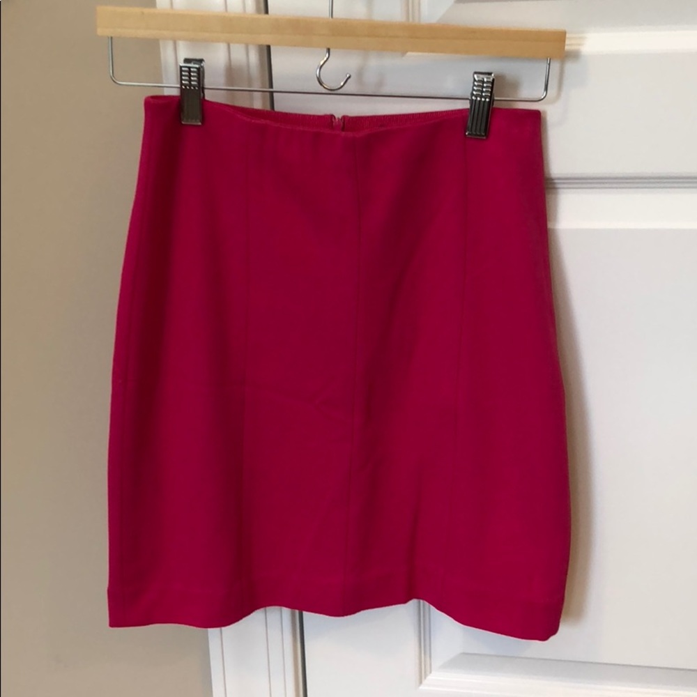 Fuchsia Ann Taylor skirt